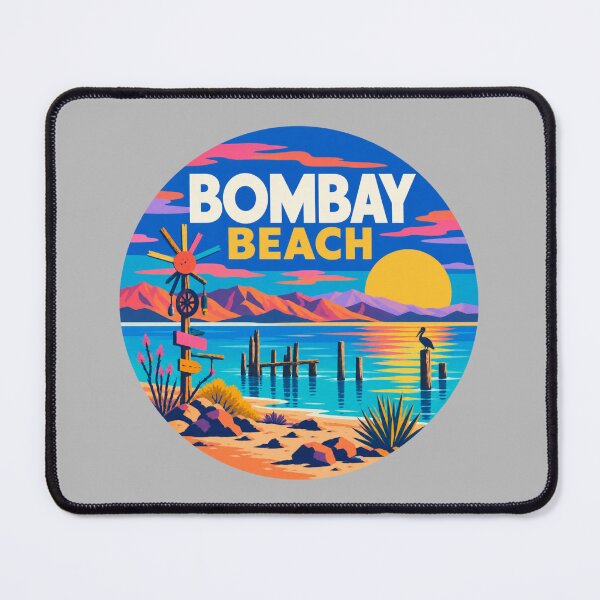 Item preview, Retro Bombay Beach California Salton Sea Sunset designed and sold by SimplyJasper.