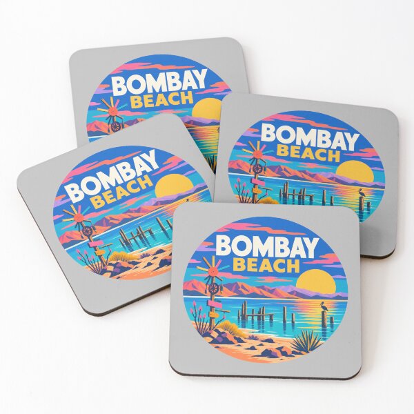 Item preview, Retro Bombay Beach California Salton Sea Sunset designed and sold by SimplyJasper.