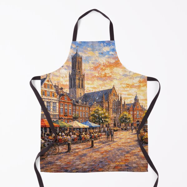 Item preview, A painting of Arnhem, the Netherlands – A Beautiful place in Europe. designed and sold by GalleryKauffeld.