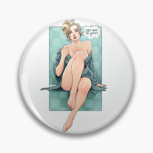 Item preview, Step Into Yelena's Office Pinup designed and sold by wiseacreart.