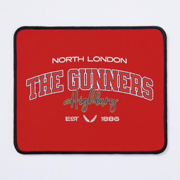 Item preview, North London Highbury Vintage Retro Soccer Football designed and sold by Red-since-1892.