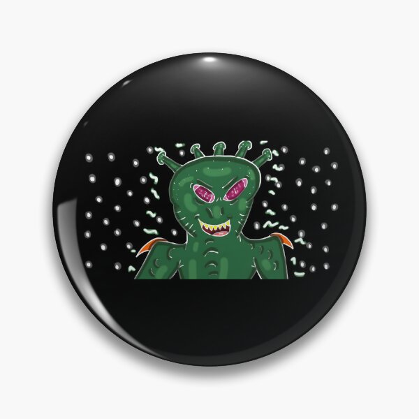 Item preview, Alien Monster Art with Green Design designed and sold by Fibi-studio.