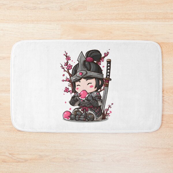 Item preview, cute chibi samurai designed and sold by cutemakerotart.