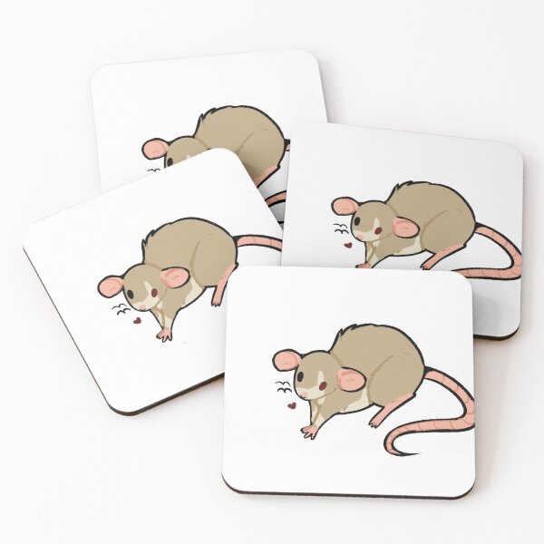 Item preview, Blaze Berkshire Rat designed and sold by desertpawsrats.
