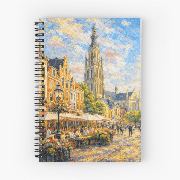 Item preview, A painting of Breda, the Netherlands – A Beautiful place in Europe. designed and sold by GalleryKauffeld.