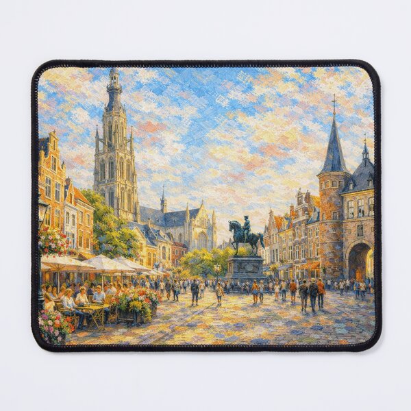 Item preview, A painting of Breda, the Netherlands – A Beautiful place in Europe. designed and sold by GalleryKauffeld.