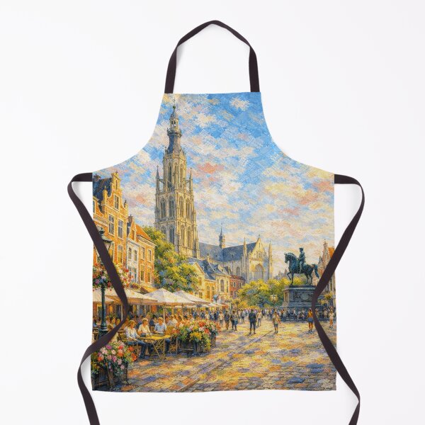 Artikelvorschau, Ein Gemälde von Breda in den Niederlanden – ein wunderschöner Ort in Europa. entworfen und verkauft von GalleryKauffeld.