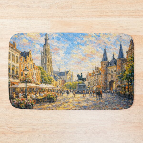 Item preview, A painting of Breda, the Netherlands – A Beautiful place in Europe. designed and sold by GalleryKauffeld.