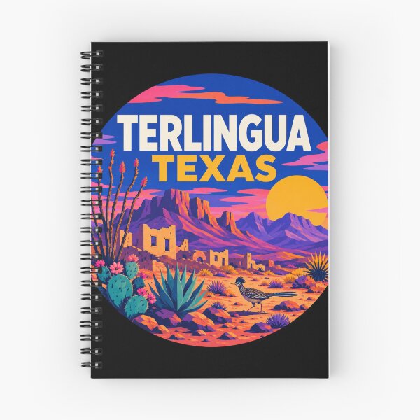 Item preview, Retro Terlingua Texas Desert Sunset designed and sold by SimplyJasper.