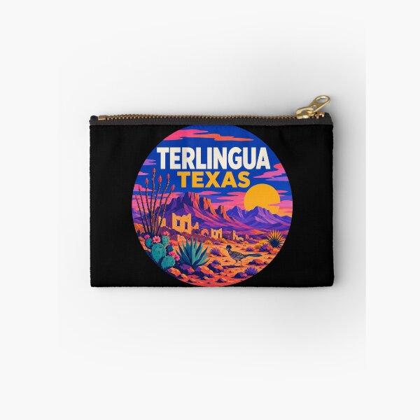 Item preview, Retro Terlingua Texas Desert Sunset designed and sold by SimplyJasper.