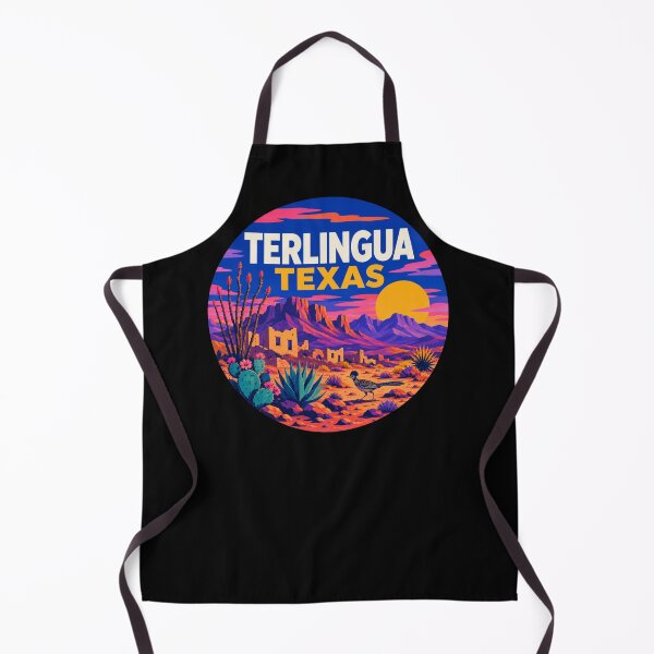 Item preview, Retro Terlingua Texas Desert Sunset designed and sold by SimplyJasper.