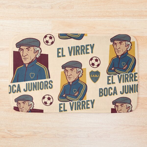 Item preview, Boca Juniors Manager Carlos Bianchi El Virrey Design designed and sold by ART ATTACK ZONE.
