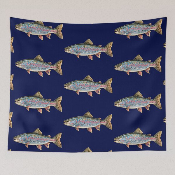 Item preview, Michigan Rainbow Trout | Freshwater Fishing designed and sold by FreshWaterWares.