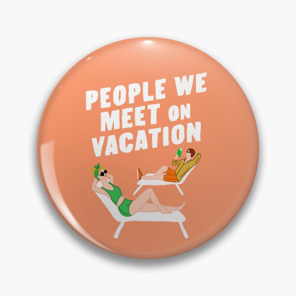 Item preview, "People We Meet on Vacation" Book Cover designed and sold by jamierachelz.