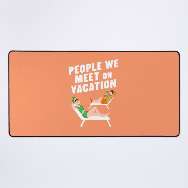Item preview, "People We Meet on Vacation" Book Cover designed and sold by jamierachelz.