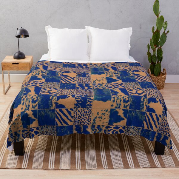 Item preview, Traces of the Wilderness - Terracotta & Indigo designed and sold by Lidra Zehcnas.