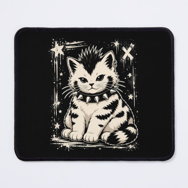 Item preview, Punk Cat Grunge Rebel Cat Alternative Style designed and sold by Kladhadredo.
