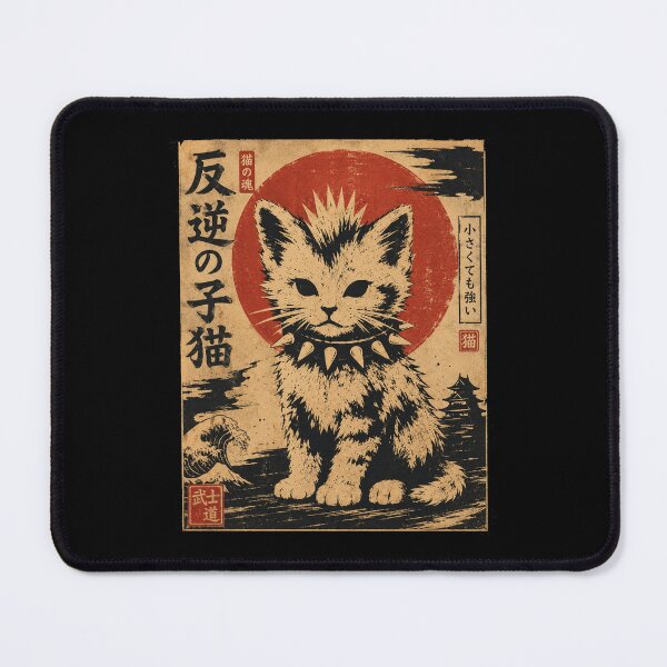 Item preview, Punk Cat Grunge Rebel Cat Alternative Style japanese designed and sold by Kladhadredo.