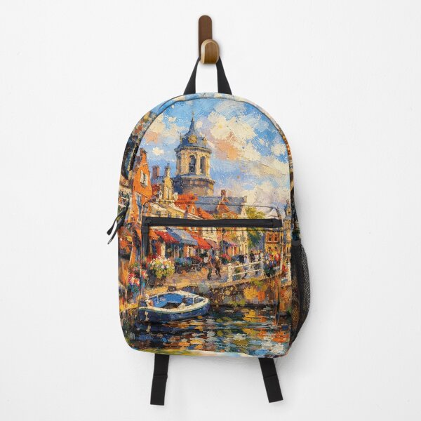 Item preview, A painting of Delft, the Netherlands – A Beautiful place in Europe. designed and sold by GalleryKauffeld.