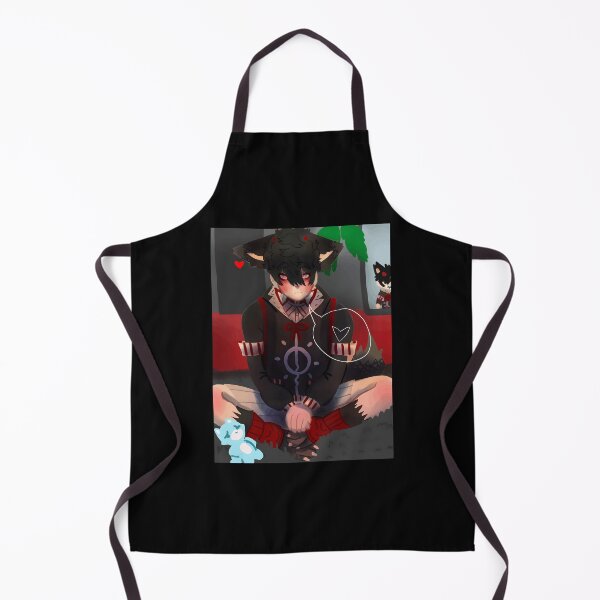 Item preview, Anime Boy with Ears and Heart Design designed and sold by Fibi-studio.