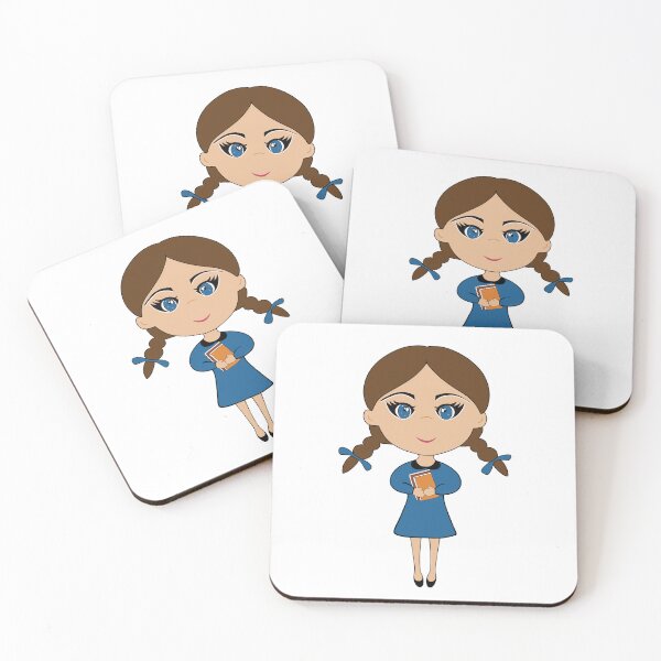 Item preview, Book Lover Girl designed and sold by Sartoris Art.