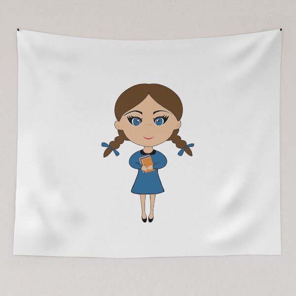 Item preview, Book Lover Girl designed and sold by Sartoris Art.