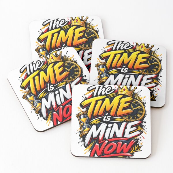 Item preview, The Time Is Mine Now – Motivational Streetwear Typography designed and sold by Public Nature View Places.