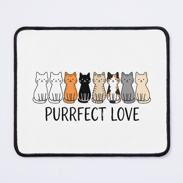 Item preview, Puurfect Love story with Cats | Gift for cat people designed and sold by puurfectcat.