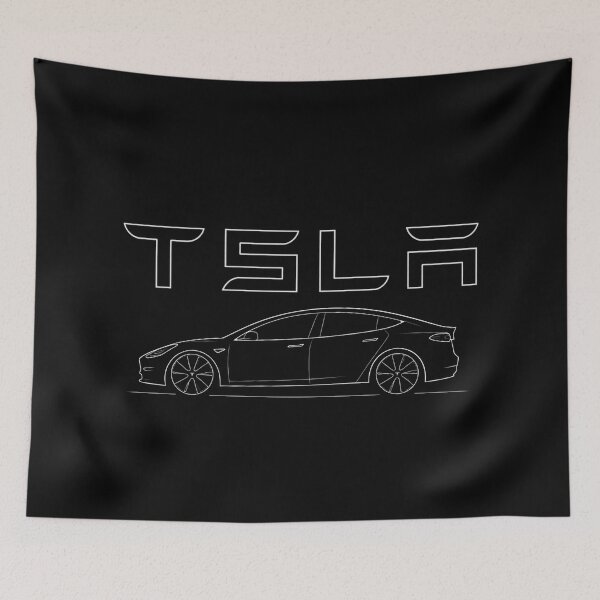 Item preview, TSLA Bull – Stock Market Investor Design designed and sold by TEEJAMBOREE.