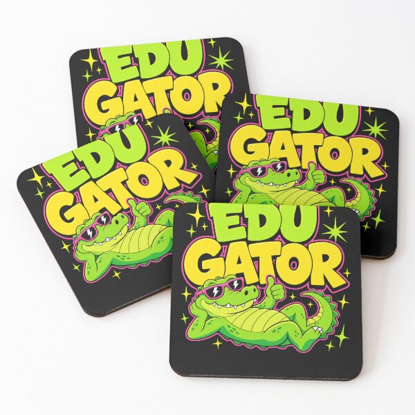 Aperçu de l'œuvre Educator Gator Funny Educator Alligator Teacher Humor créée et vendue par borutawear.