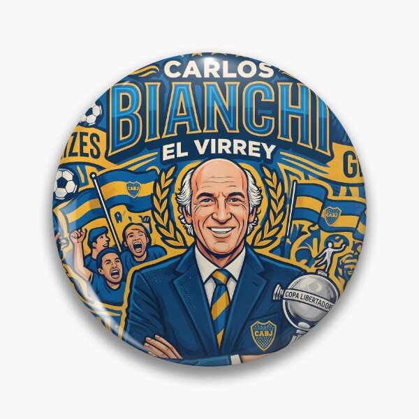 Item preview, Boca Juniors Manager Carlos Bianchi El Virrey 1 designed and sold by ART ATTACK ZONE.