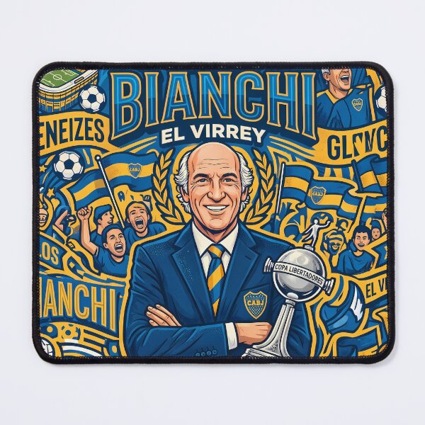 Item preview, Boca Juniors Manager Carlos Bianchi El Virrey 1 designed and sold by ART ATTACK ZONE.