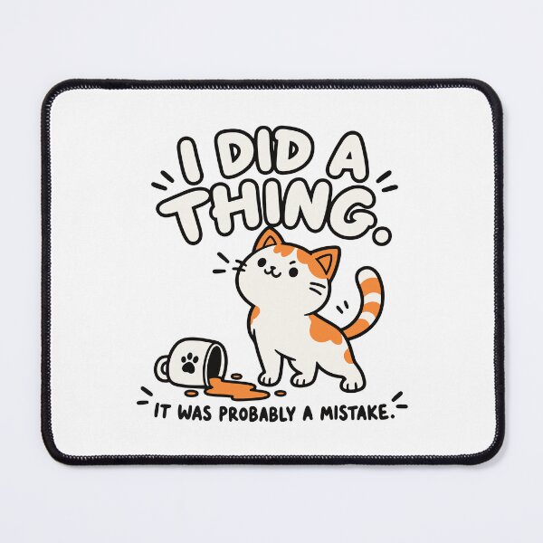Item preview, Calico Cat and Funny Mistake designed and sold by MewMade.