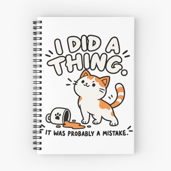 Item preview, Calico Cat and Funny Mistake designed and sold by MewMade.