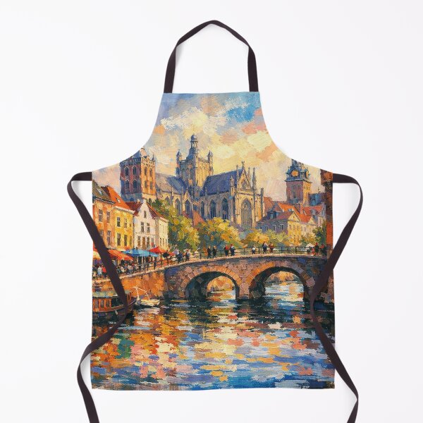 Item preview, A painting of Den Bosch, the Netherlands – A Beautiful place in Europe. designed and sold by GalleryKauffeld.