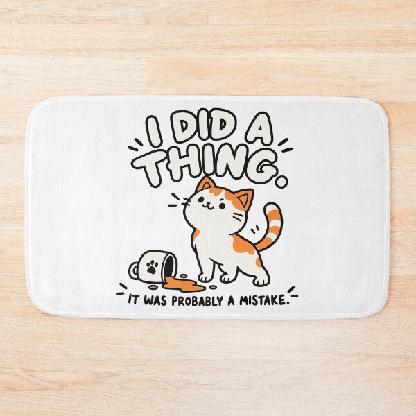 Item preview, Calico Cat and Funny Mistake designed and sold by MewMade.