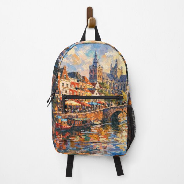 Item preview, A painting of Den Bosch, the Netherlands – A Beautiful place in Europe. designed and sold by GalleryKauffeld.