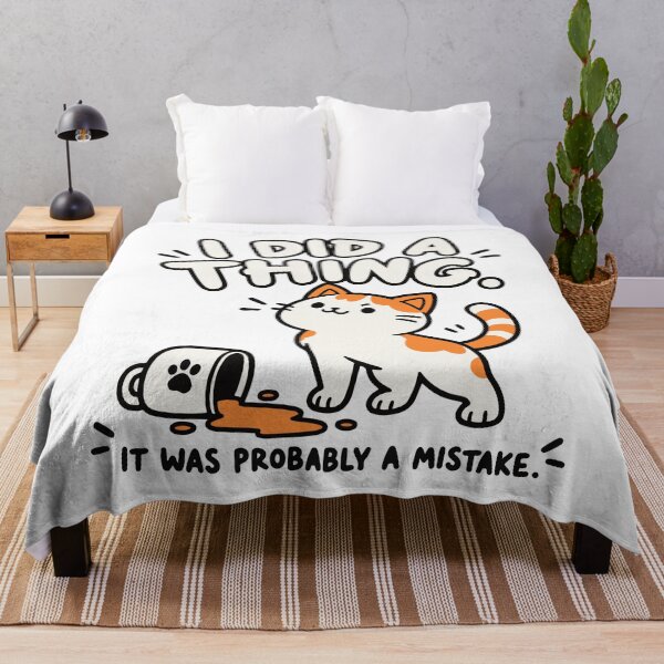 Item preview, Calico Cat and Funny Mistake designed and sold by MewMade.