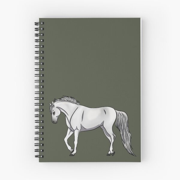 Item preview, White Grey Arabian designed and sold by Old Water Cryptid .
