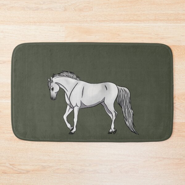 Item preview, White Grey Arabian designed and sold by Old Water Cryptid .