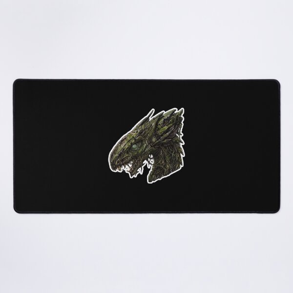 Item preview, Overgrown Ancient Mecha Dragon Mossy Relic Golem Sticker designed and sold by bug4j_DragonLab.