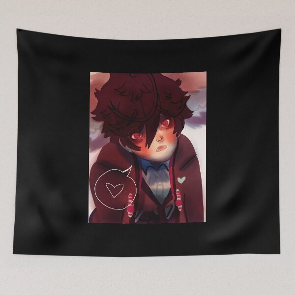 Item preview, Enigmatic Character Art with Heart Motif designed and sold by Fibi-studio.