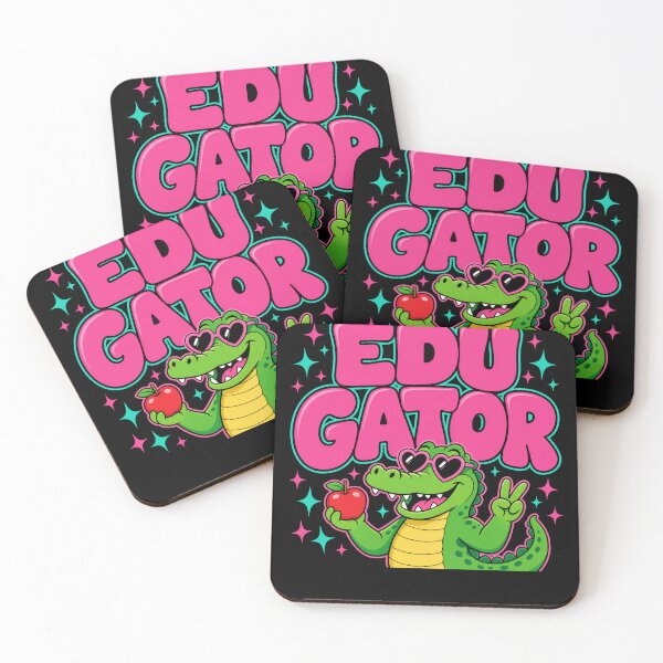 Aperçu de l'œuvre Educator Gator Funny Educator Alligator Teacher Humor créée et vendue par borutawear.