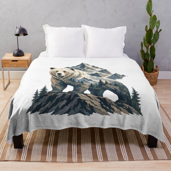 Item preview, Mountain Spirit Bear designed and sold by Wild Creative Art.
