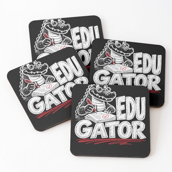 Aperçu de l'œuvre Educator Gator Funny Educator Alligator Teacher Humor créée et vendue par borutawear.
