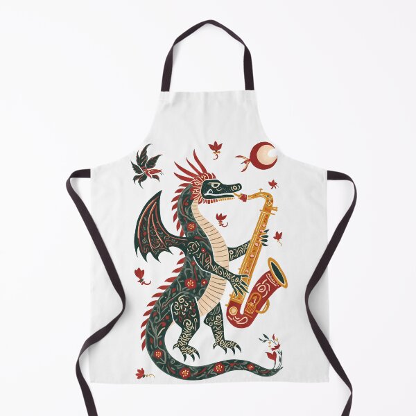 Item preview, Dragon Scandinavian Folk Art designed and sold by Sarcastic designs.