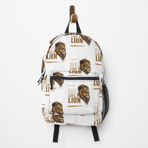 Item preview, Build Like a Lion - Gym Motivation Fitness designed and sold by Bennie Singh.