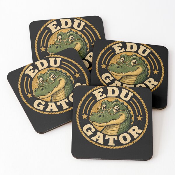 Aperçu de l'œuvre Educator Gator Funny Educator Alligator Teacher Humor créée et vendue par borutawear.
