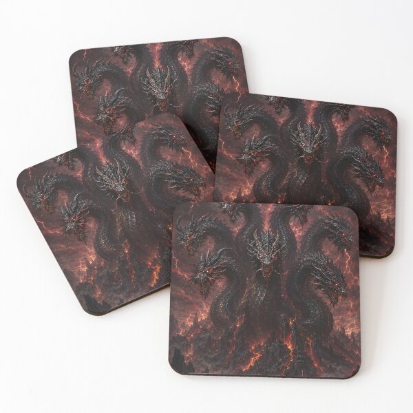Item preview, Yamata No Orochi Eight Headed Dragon Art designed and sold by MouradStudio.