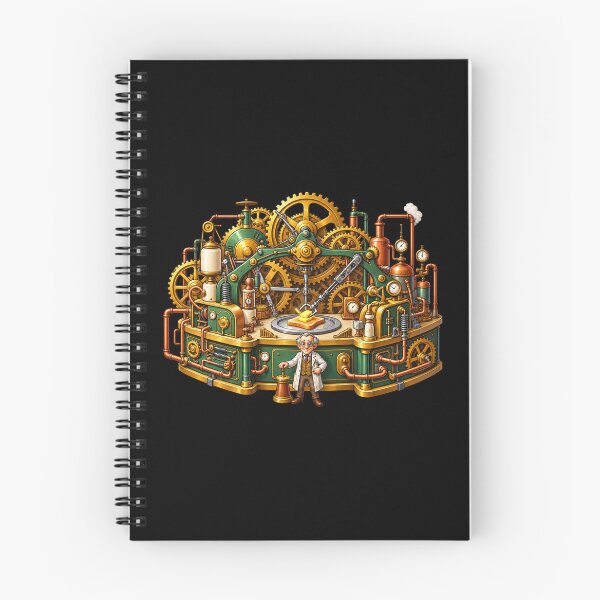 Item preview, Steampunk Alchemist Machine | Mad Scientist Industrial Gear Factory designed and sold by MrDev.